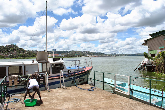 Boat ride to saadani NP