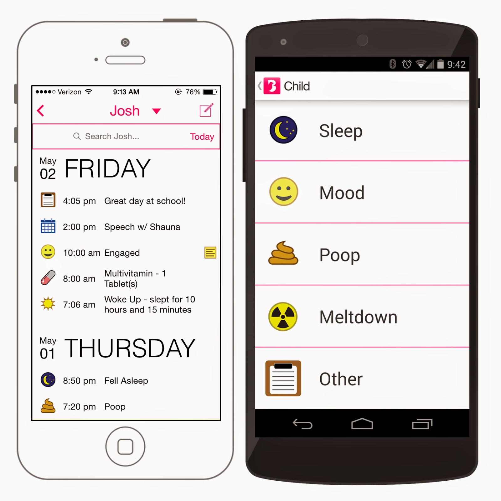Screenshot of Birdhouse for Autism Mobile App