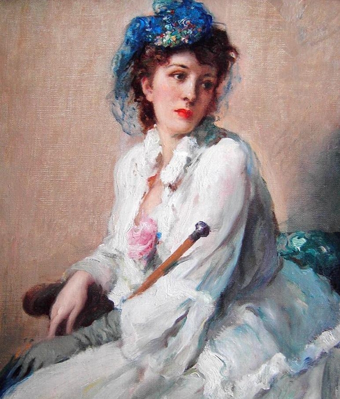 Fernand Toussaint 1873-1956 | Belgian Post-Impressionist painter