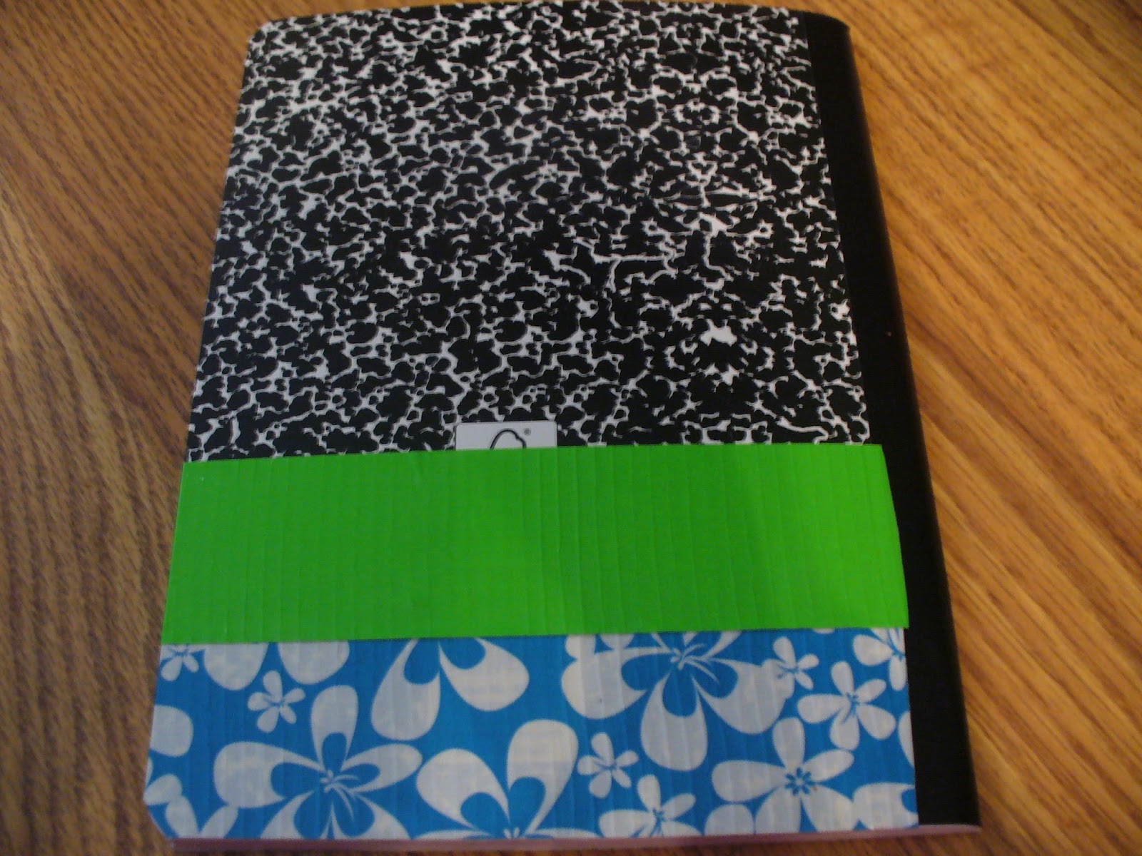 My Duck Tape World Duct Tape Composition Notebook