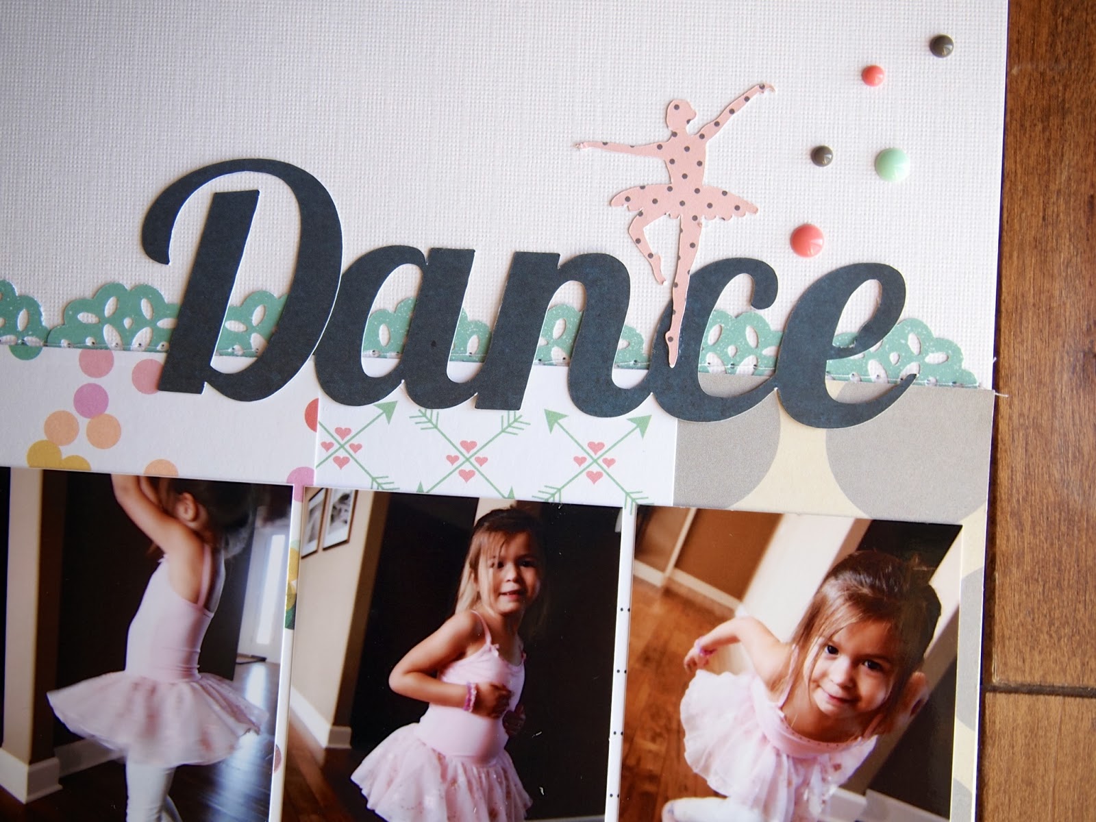 scraps of paper Dance