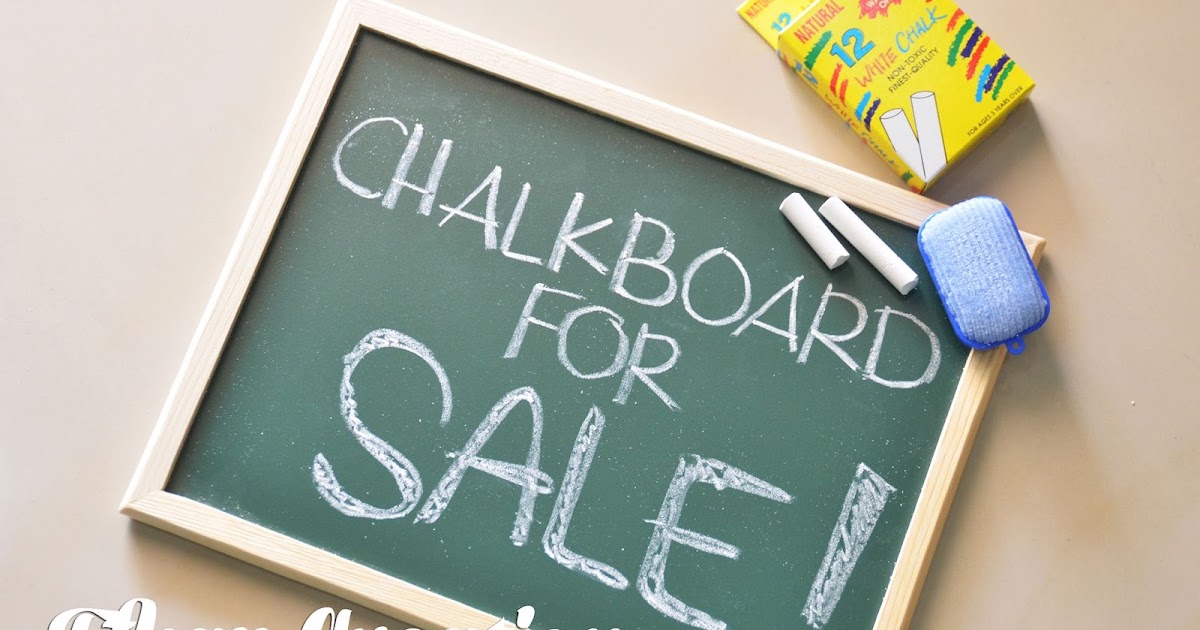 efkaycreation Chalkboard for SALE!