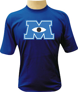 Camiseta Universidade Monstros