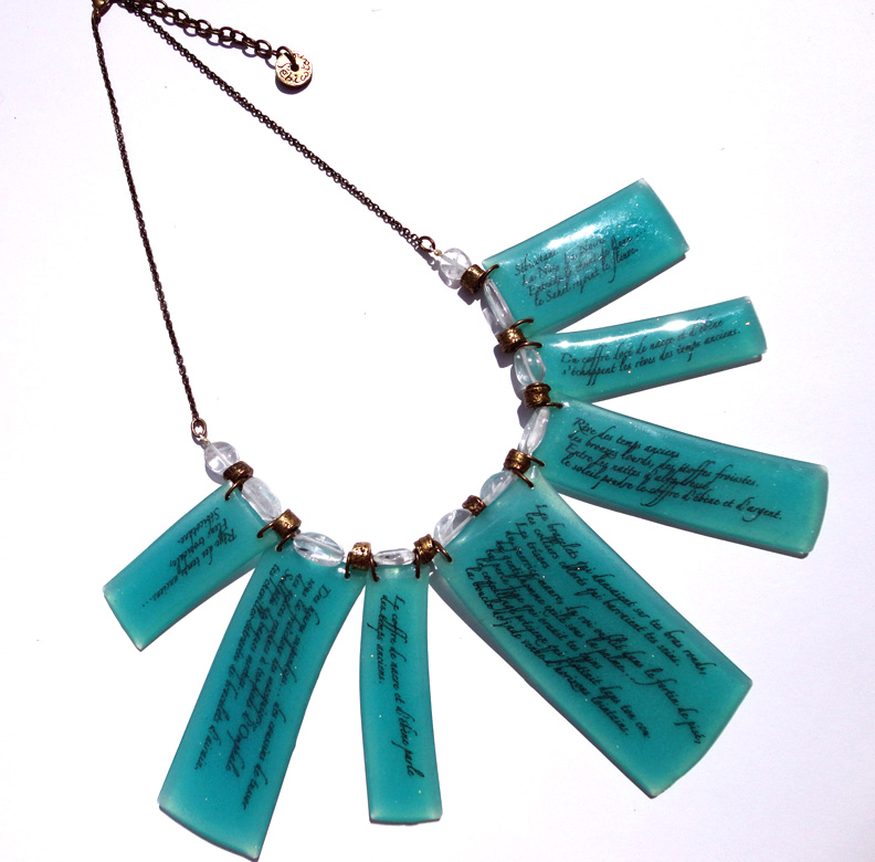 Resin Crafts Beautiful Resin Jewelry Sample