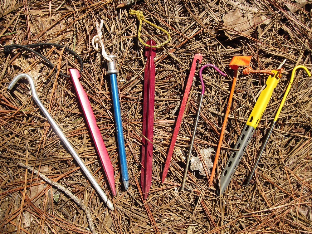 LIGHT & ULTRALIGHT BACKPACKING Lightweight, Effective and Highly Visible Tent Stakes