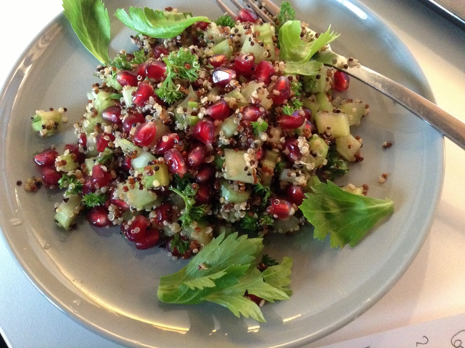 Recipe Pomegranate Quinoa Salad the nicest things