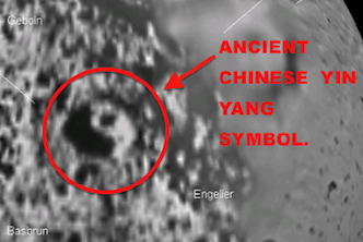 Chinese Yin-Yang Symbol Discovered In NASA photo of Saturn's Moon Iapetus, UFO Sighting News.