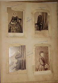 20. NINETY SEVEN HISTORICAL PHOTOS FROM A ROBERTSON DESCENDANTS PHOTO ALBUM  Circa 1855-1860