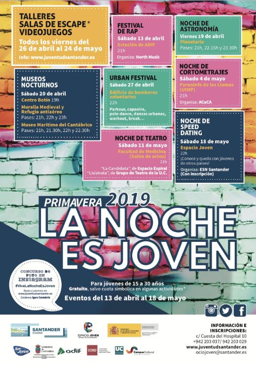 Nueva edición de la Noche es Joven 2019