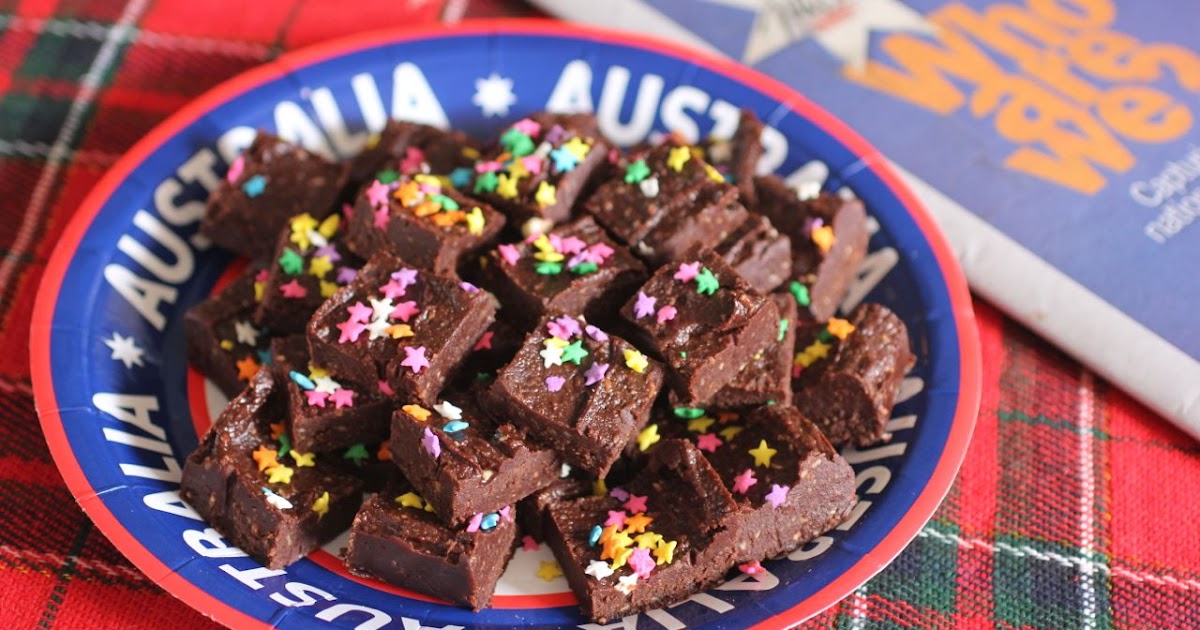 Green Gourmet Giraffe Australia Day Fudge