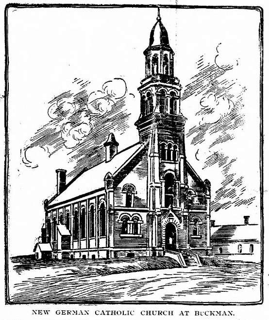 HESCH HISTORY St. Michael's Catholic Church, Buckman, Minnesota, 1903
