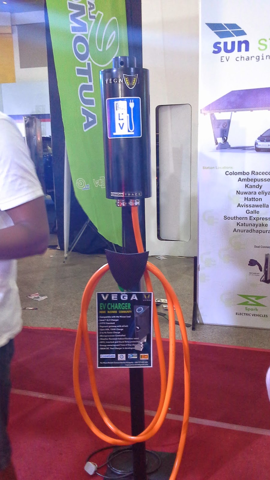 GoGreenLanka EV charging points for Sri Lanka