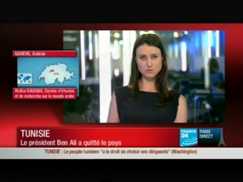 Riadh Sidaoui à France 24: Sociologie de la Révolution Tunisienne