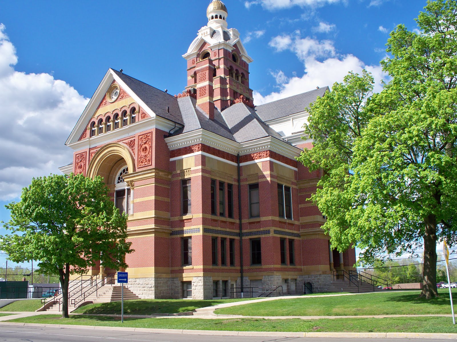Histarchobloghia The Magnificent Courthouses and County Seats of Michigan Adrian