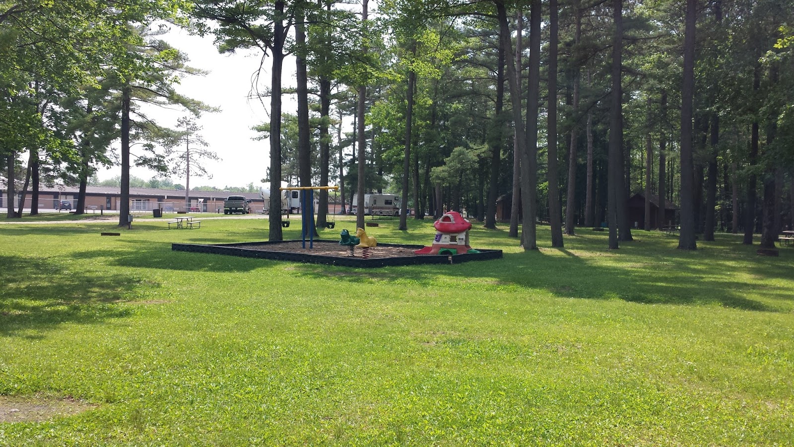 Technically Homeless Campground Review Badger Park Peshtigo, WI