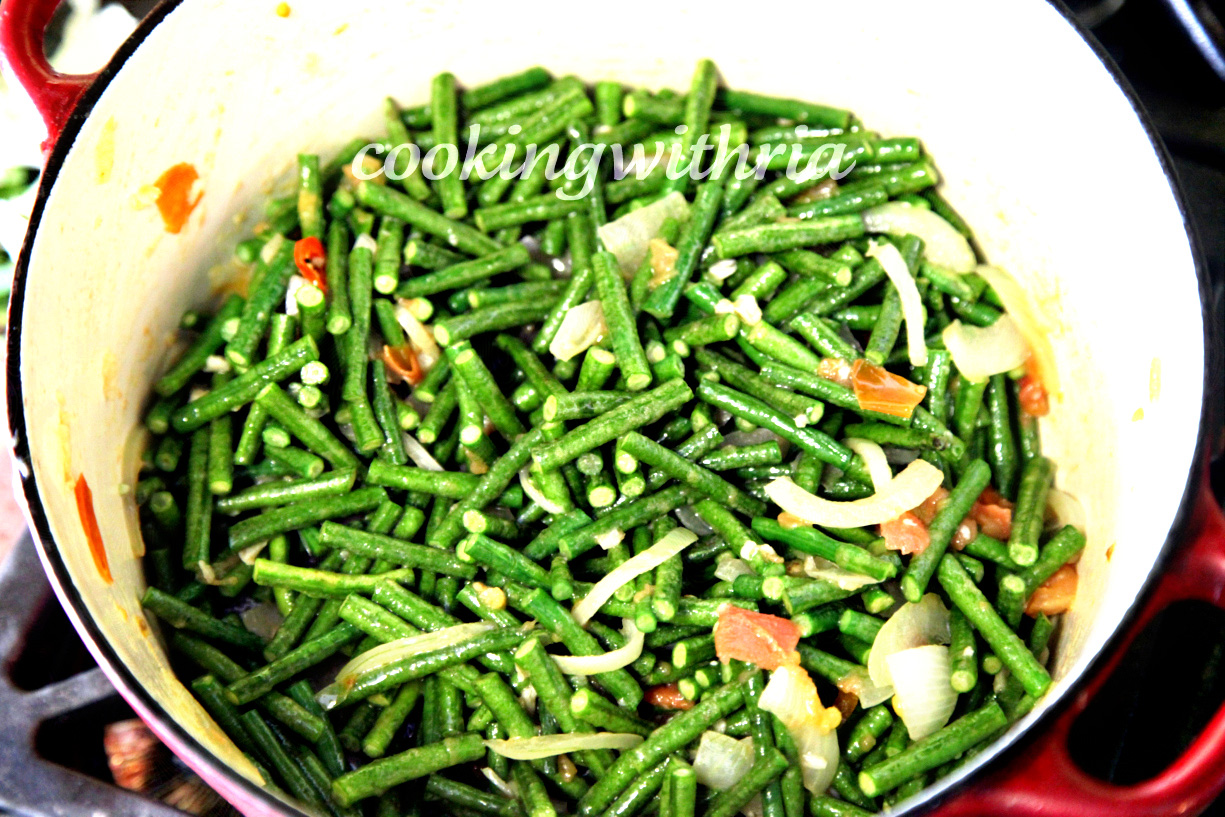 Serve hot or room temperature with roti, fried bake , rice or as a side dish....