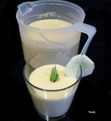 Crema  Fría De Pepino Y Aguacate