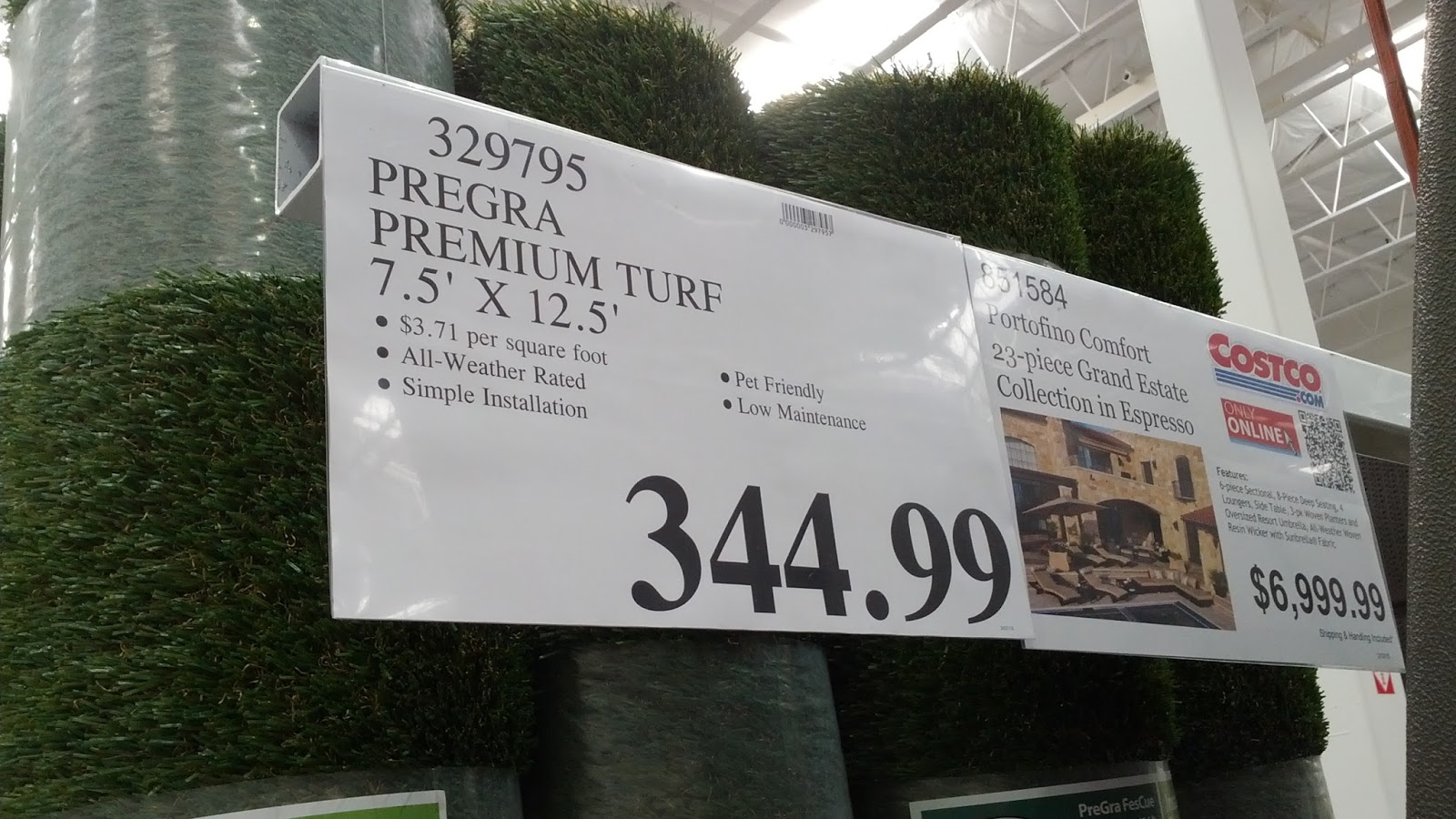 Pregra Fescue Premium Turf Costco Weekender