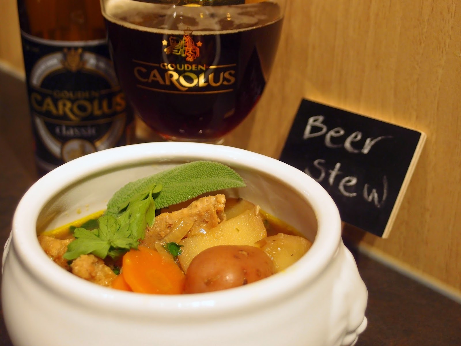 The VegHog Belgian Beer Stew