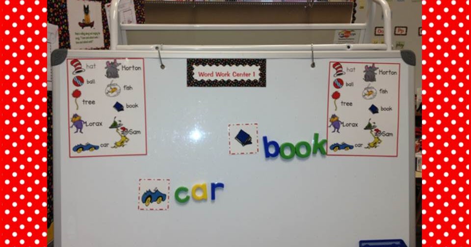 A Teacher's Touch Dr. Seuss Word Work Station Freebie