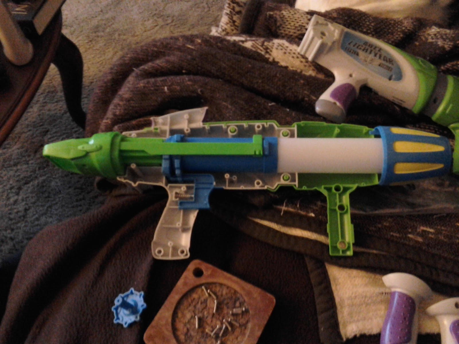 Buffdaddy Nerf Toy Story Buzz Lightyear's Blaster Review and Modification