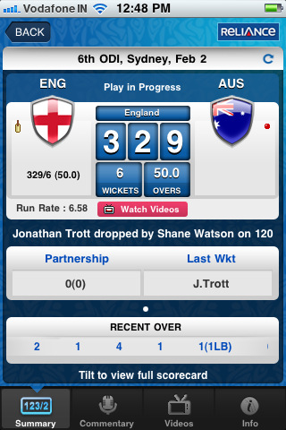 Official iPhone app for ICC Cricket World Cup 2011 Official iPhone app for ICC Cricket World Cup 2011