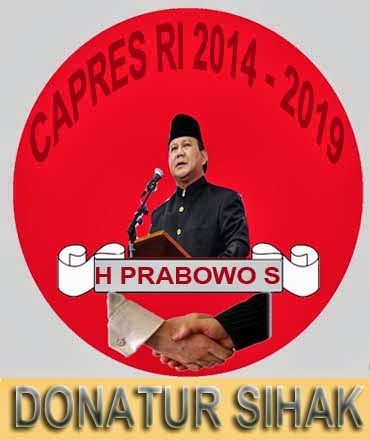 H PRABOWO SUBIANTO MENJADI DONATUR SIHAK