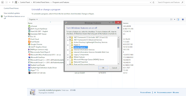 Internet Explorer 11 How To Disable Internet Explorer From Microsoft Windows