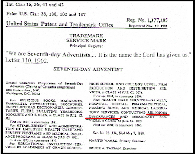 The Seventh day Adventist Mark