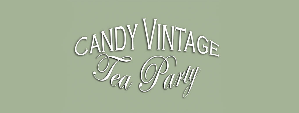 Candy Vintage Tea Party Cloth