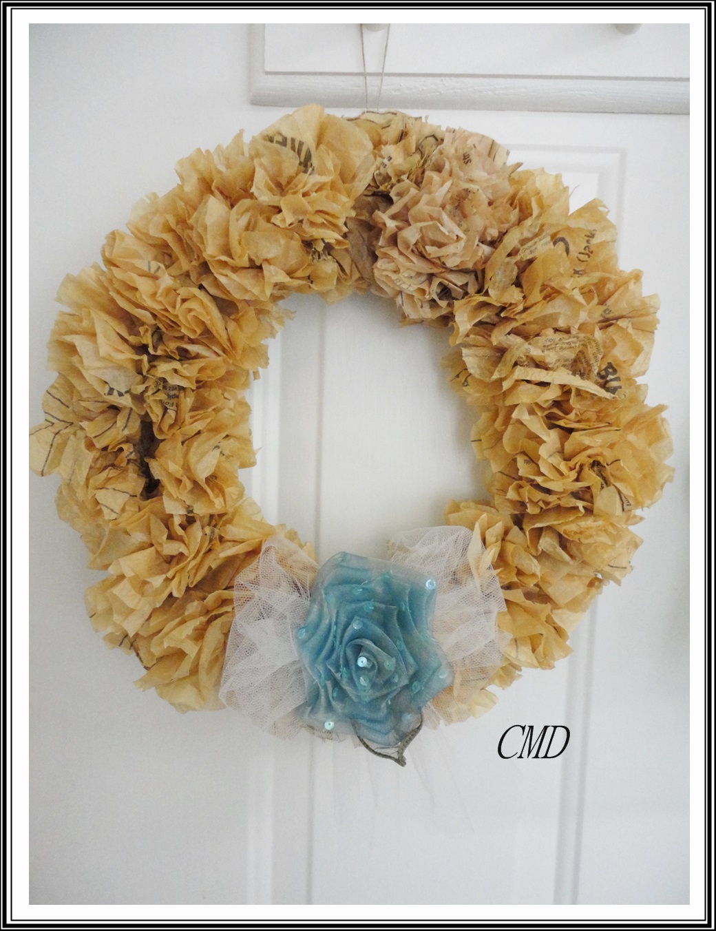 Dress Pattern Wreath Rose Garden Market