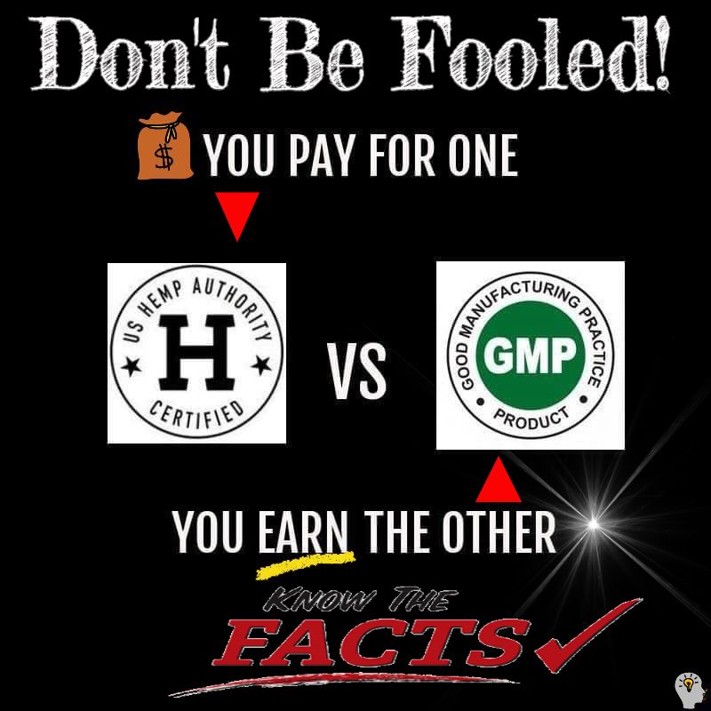 US Hemp Authority -vs- GMP Certified