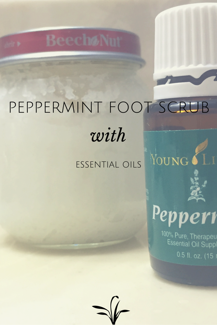 Life Through Preppy Glasses DIY Refreshing Peppermint Foot Scrub