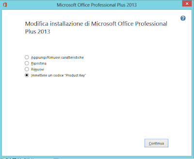 Come cambiare seriale Office 2013 - Dove si cambia il codice seriale di Office 2013?