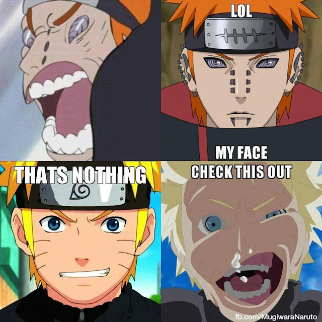 Funny Naruto Meme Manga Memes Face off!!