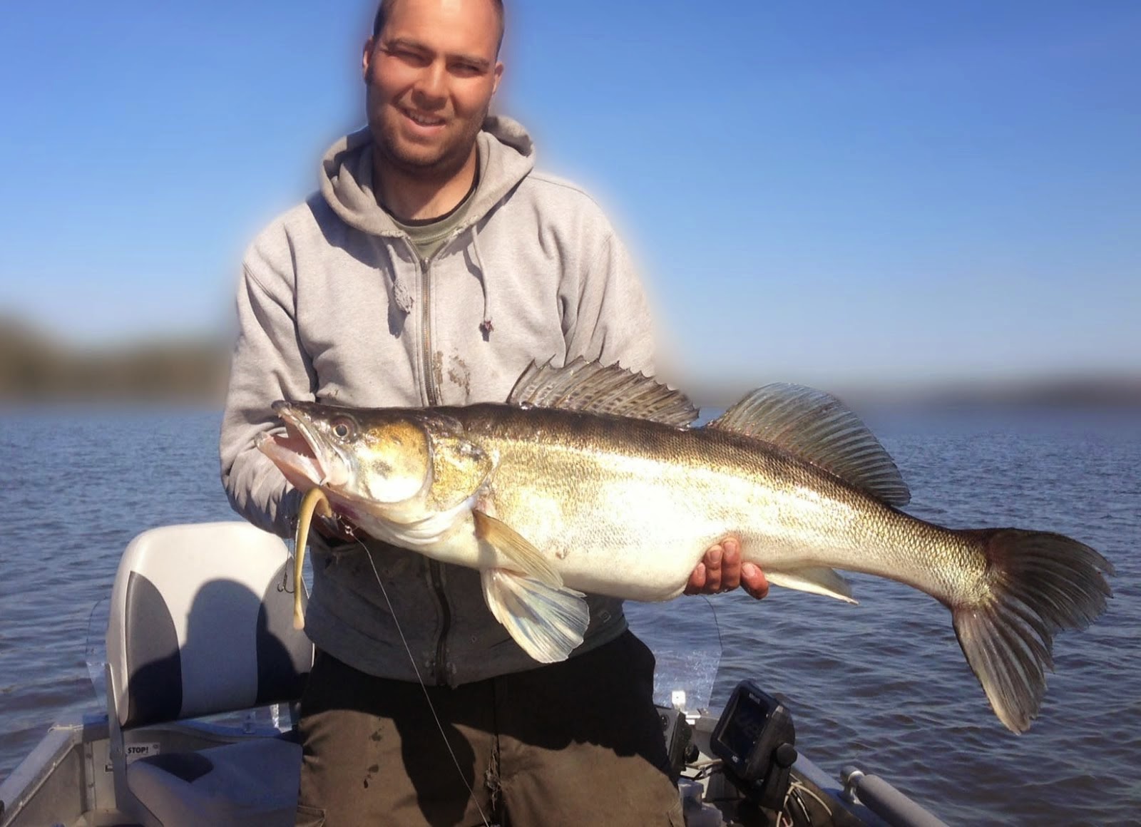 Vår 2014 - Manuel med gös på 7,41kg och 93cm