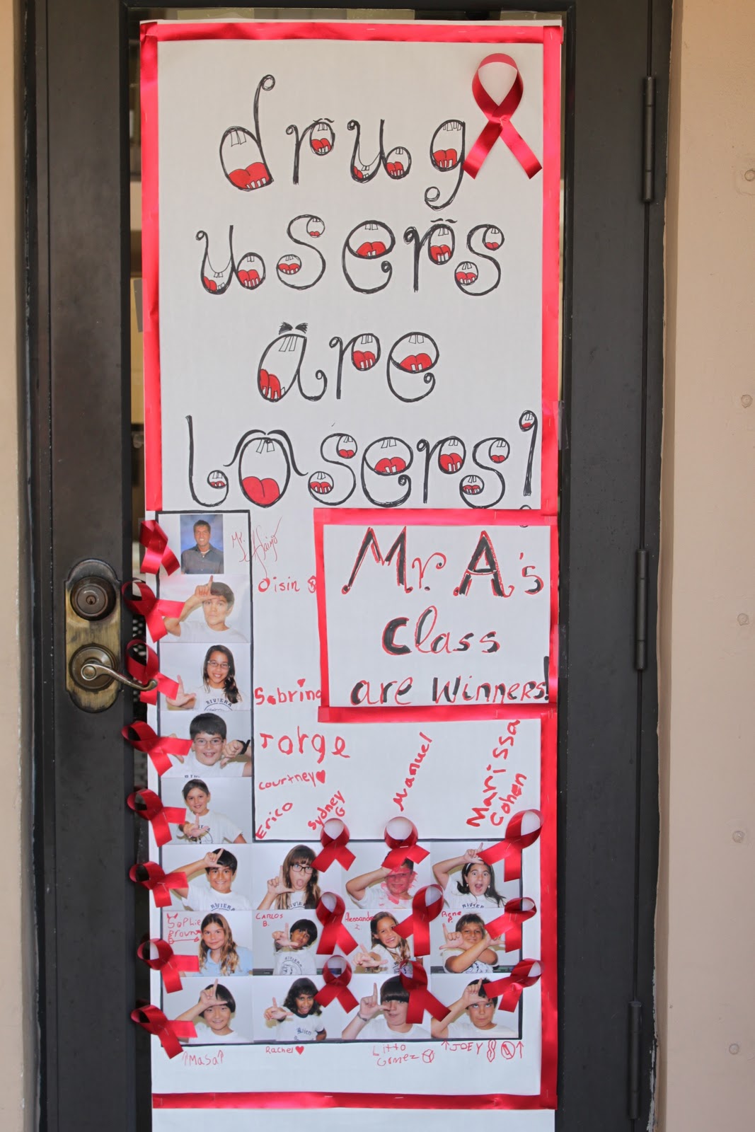 The Teacher In Me Red Ribbon Poster Ideas