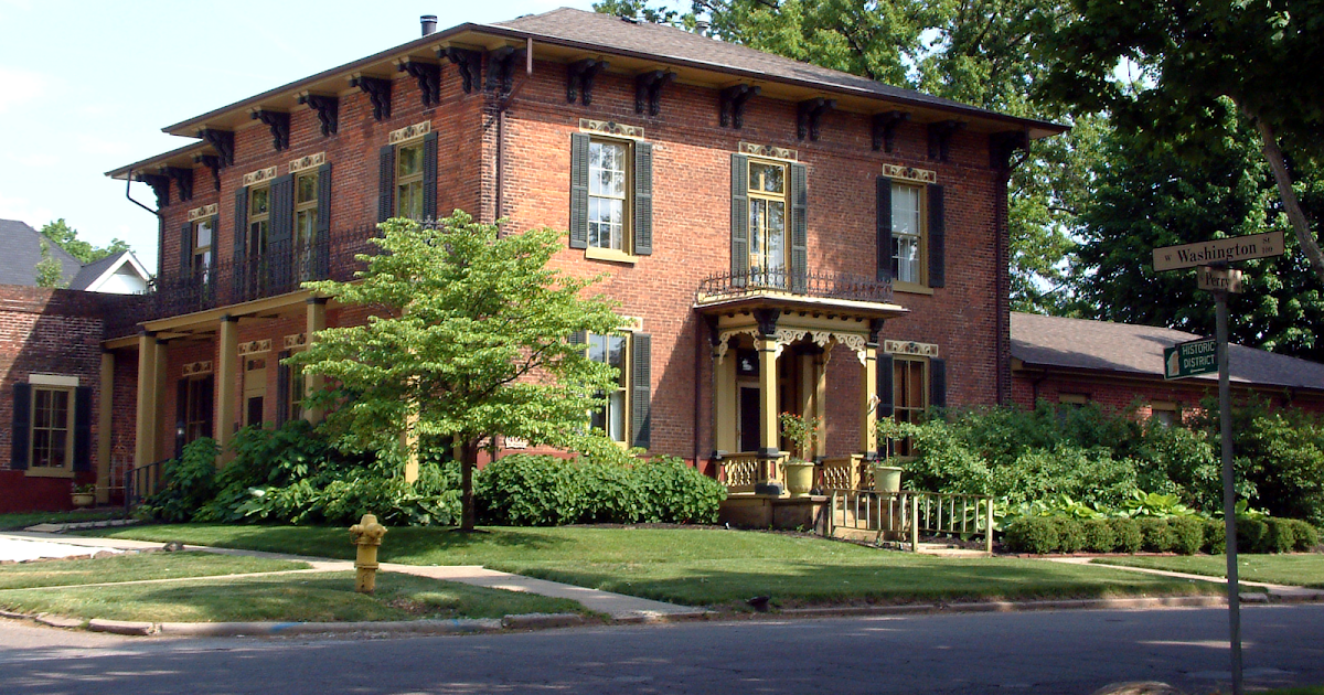 The Picturesque Style Italianate Architecture The Schlosser House