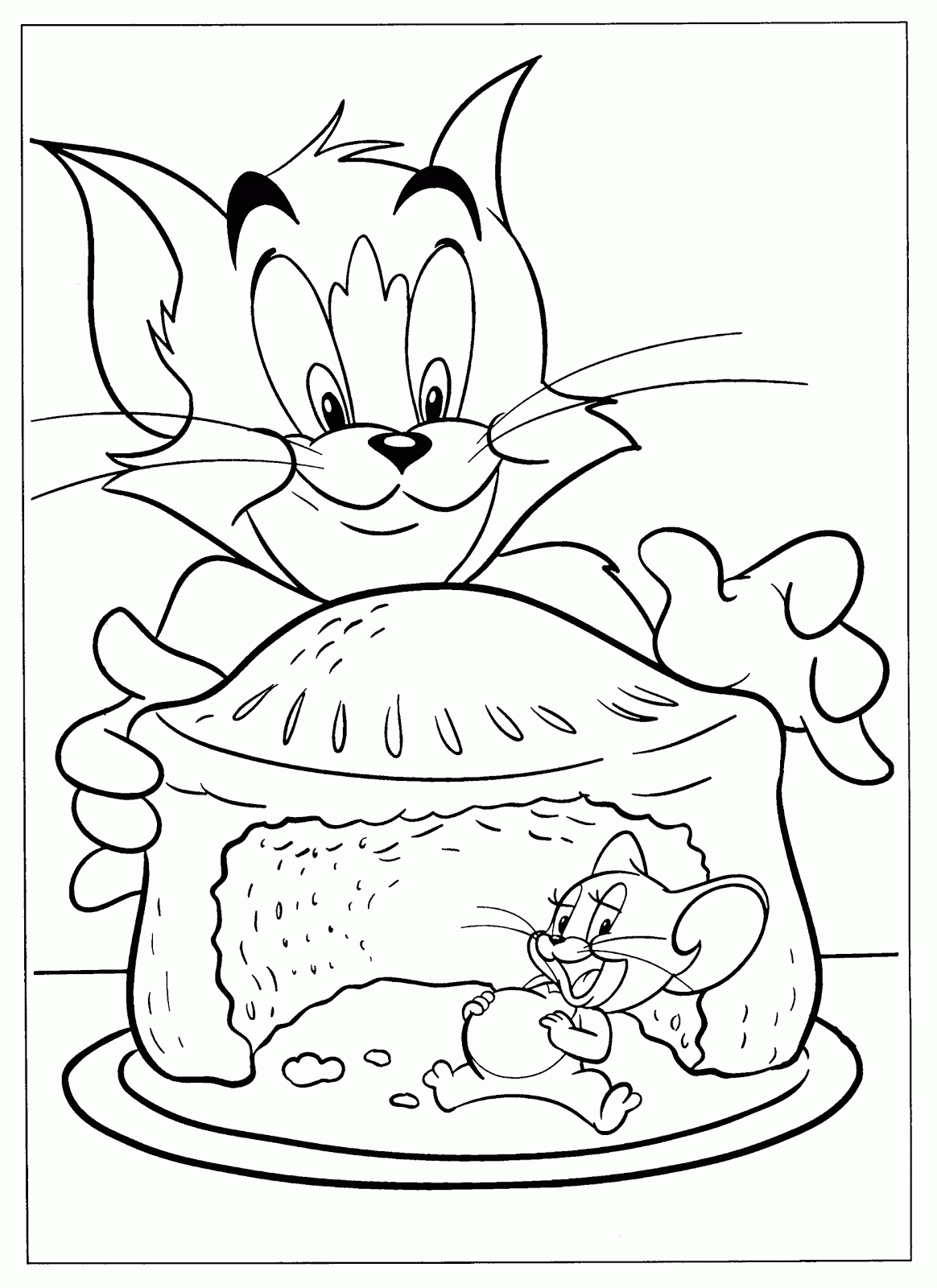 tom and jerry coloring pages | Minister Coloring