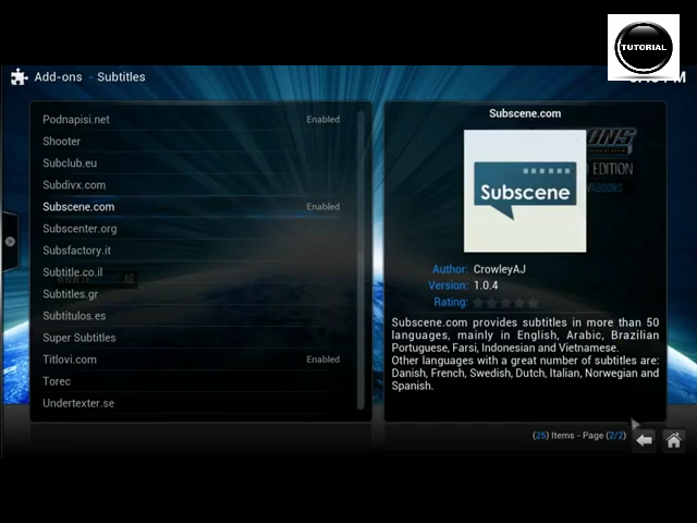 kodi subtitles addons kodi subtitles addons