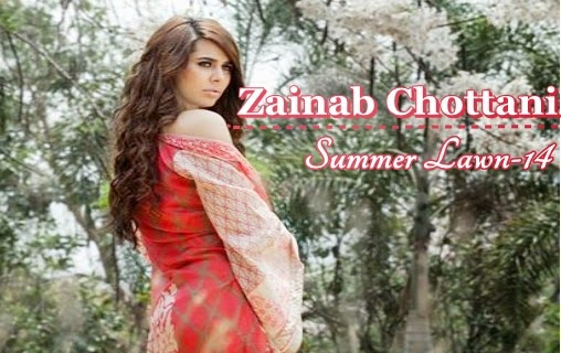 Zainab Summer Collection 2014 Zainab Chottani Lawn 2014
