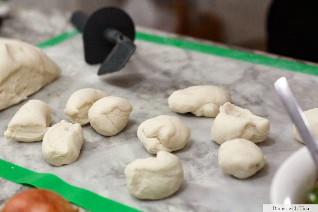 Char Siew baos (Chinese pork buns) Dinner with Tina