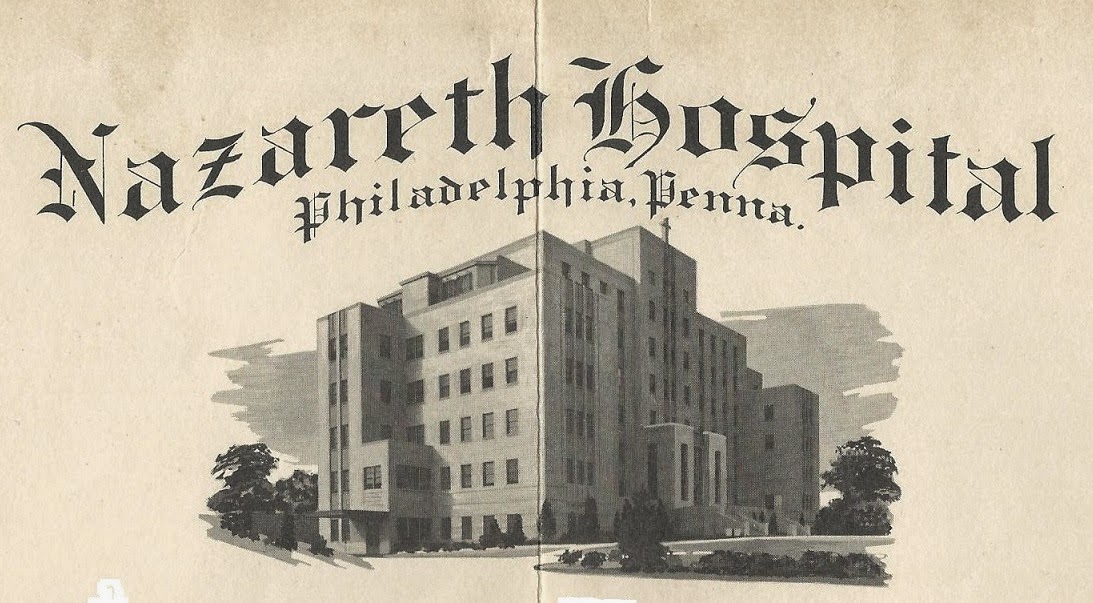 Philly & Stuff Nazareth Hospital Philadelphia Pennsylvania circa 1950s