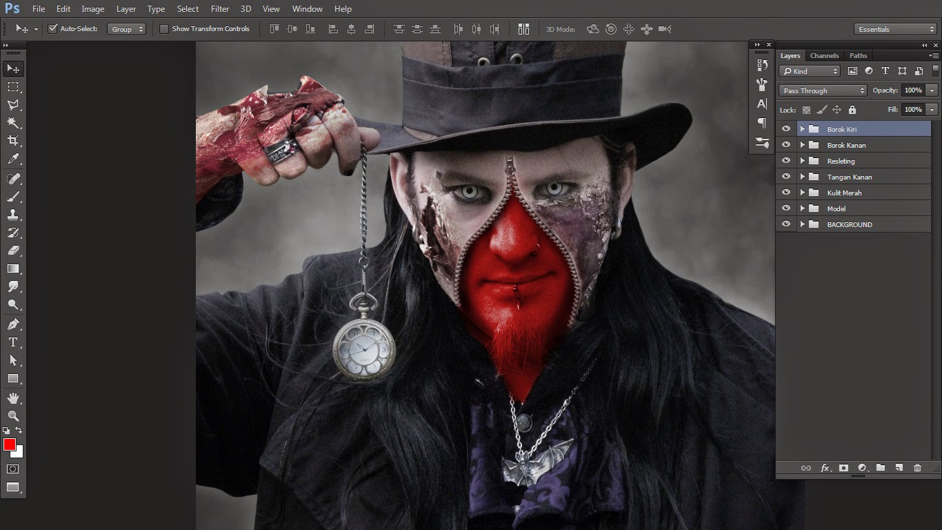 Extreme Tutorial Zombie dengan Photoshop Extreme Tutorial Zombie dengan Photoshop