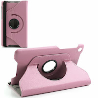 360 Degree Rotary Stand Leather Case Cover for Asus Google Nexus 7(2013) II 2nd Generation - Pink 360 Degree Rotary Stand Leather Case Cover for Asus Google Nexus 7(2013) II 2nd Generation - Pink