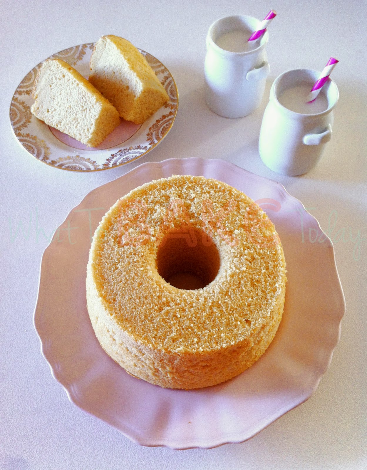 What To Bake Today Soya Bean Chiffon Cake