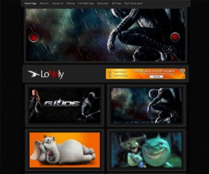 Lonely Html5 WordPress Template