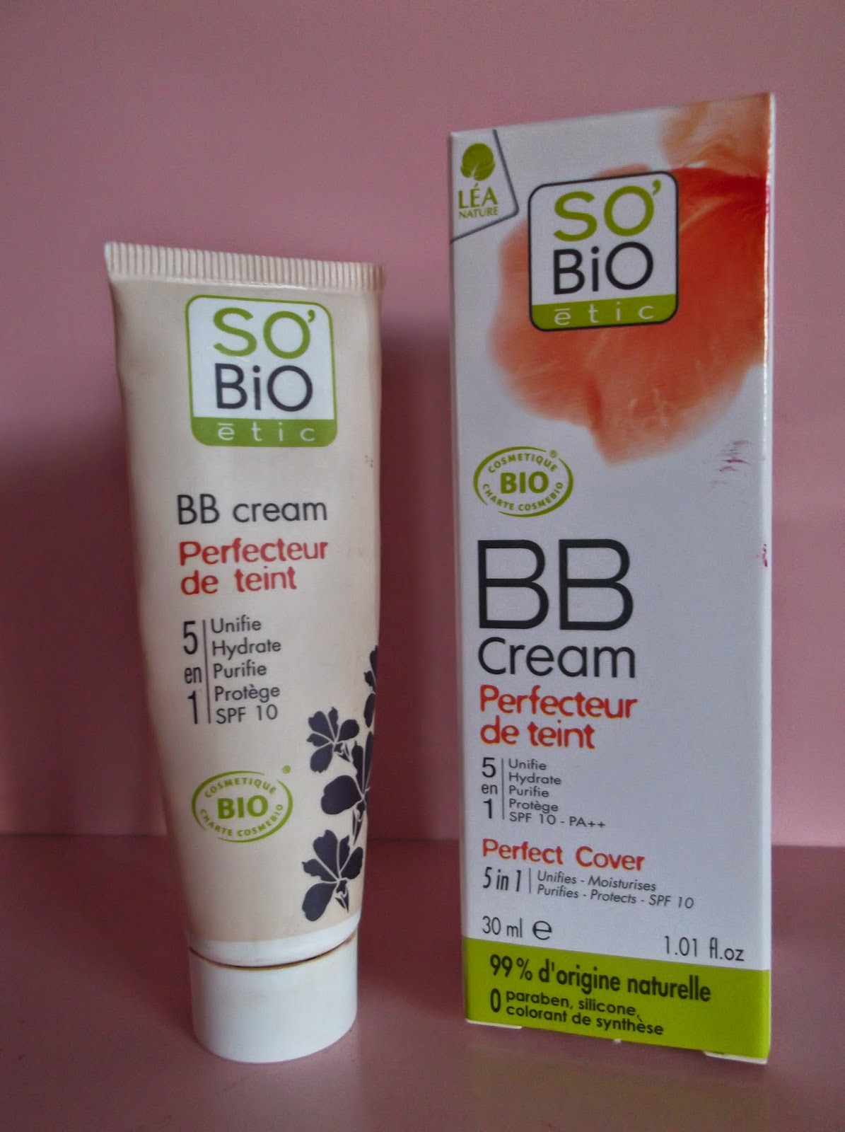 BB Cream "Perfecteur de Teint" di So'bio Etic