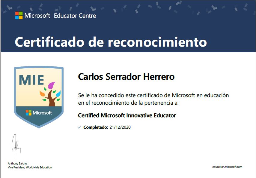 certificado