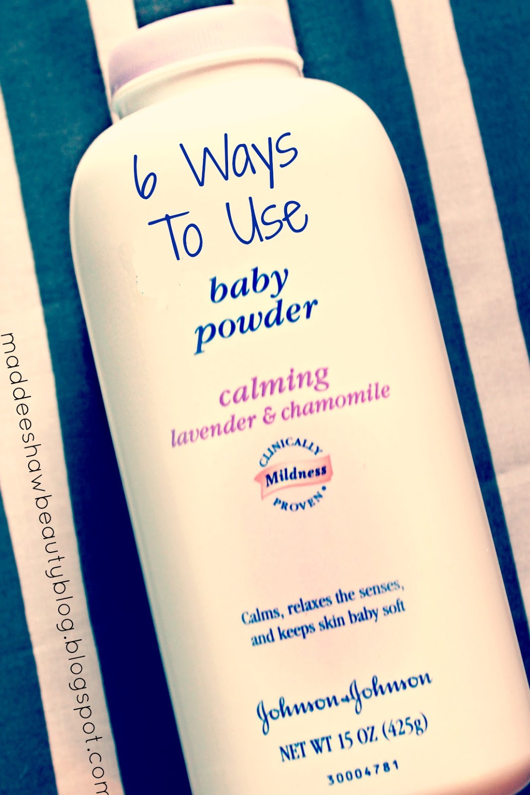 The Beauty Blog 6 Uses for Baby Powder